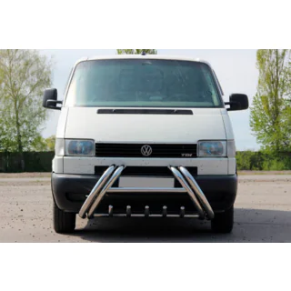 Кенгурятник Kelebek WT011 (нерж.) Volkswagen T4 Transporter 1990-2003 гг. фото 2