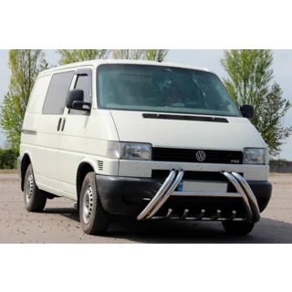 Кенгурятник Kelebek WT011 (нерж.) Volkswagen T4 Transporter 1990-2003 гг. фото 3