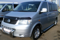 Volkswagen T5 Transporter 2003-2010 гг. Кенгурятник ST006-04 Решетка (Нержавейка) фото 4