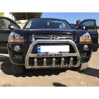 Кенгурятник WT004 (нержавейка) фото 2