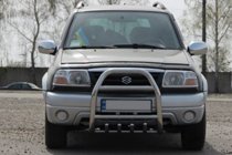 Suzuki Vitara 1998-2006 гг. Кенгурятник QT007 (нержавейка) фото 2