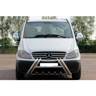 Кенгурятник WT01 (нержавейка) фото 3