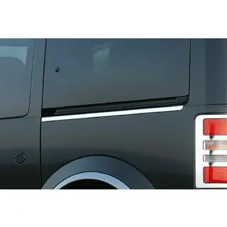 Молдинги из нержавеющей стали для сдвижной двери Ford Connect 2002–2006 гг. фото 1