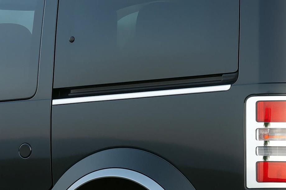Ford Connect 2006–2009 гг. Молдинг из нержавейки под сдвижную дверь Image