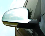 Volkswagen Sharan 1995-2010 гг. Накладки на Зеркала 2004-2010 (2 шт., Нержавейка) Carmos - Турецкая Нержавеющая Сталь фото 1