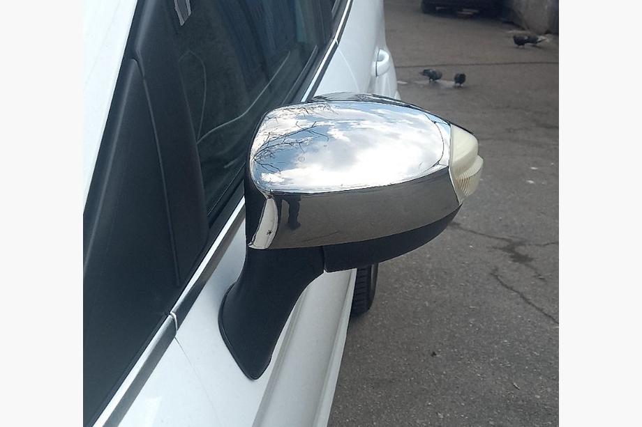 Ford Kuga 2008-2013 гг. Накладки на Зеркала (2 шт, Нержавейка) Фото 1