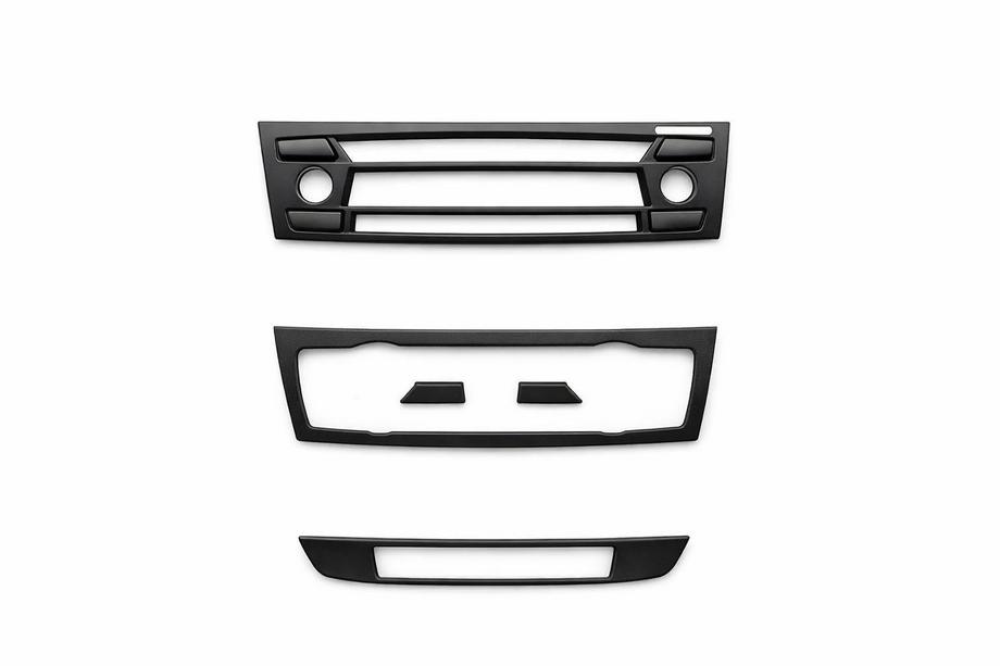 BMW 1 серия E81/E82/E87/E88 2004-2011 гг. Накладки на Панель Приборов Алюминий Image