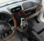 Fiat Doblo I 2005-2010 гг. Накладки на Панель Приборов Алюминий фото 17