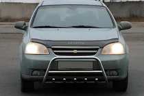 Chevrolet Lacetti 2003-2024 гг. Передняя дуга WT003 (60 мм, нерж.) фото 2
