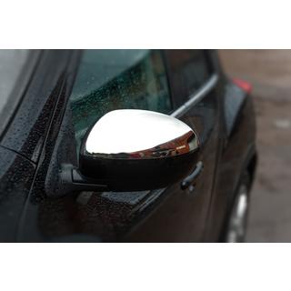 Nissan Juke 2010-2014 Накладки на зеркала нержавейка