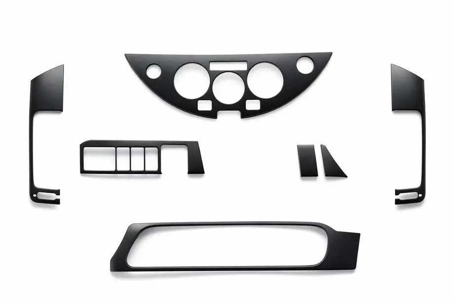 Nissan Note 2004-2012 гг. Накладки на Панель Приборов Карбон Image