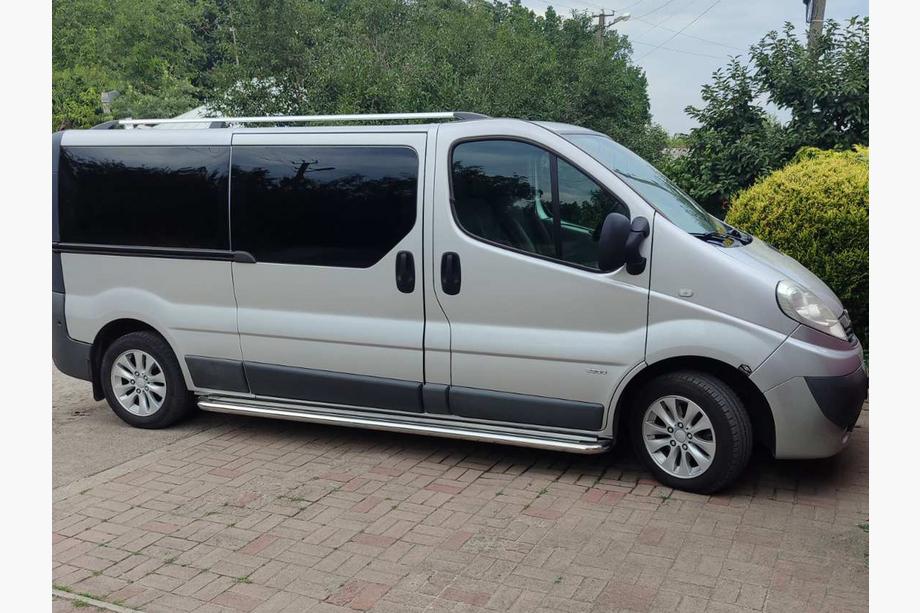 Opel Vivaro 2001–2015 гг. Боковые Подножки Premium (2 шт., Нержавейка) 60 мм, короткая база Фото 15