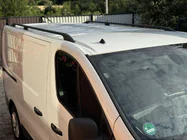 Opel Vivaro 2015-2019 гг. Черные рейлинги Короткая, Чугунные Ножки фото 5