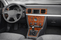 Opel Vectra C 2002-2008 гг. Накладки на Панель Приборов Алюминий фото 1