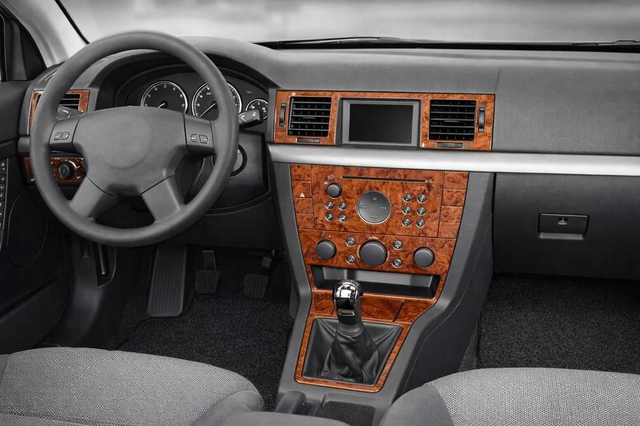 Opel Vectra C 2002-2008 гг. Накладки на Панель Приборов Алюминий Image