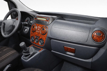 Peugeot Bipper 2008-2017 гг. Накладки на Панель Приборов Титан фото 1