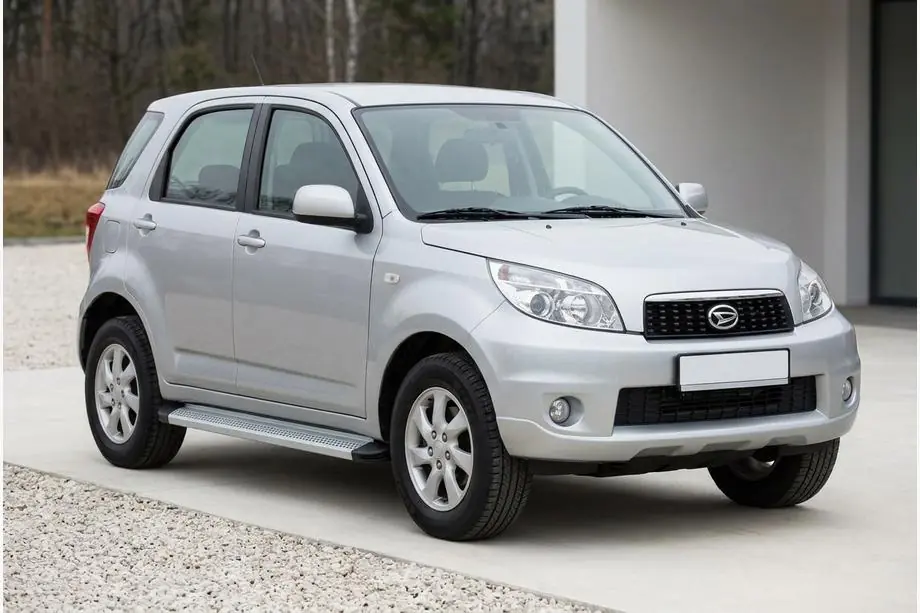 Daihatsu Terios 2006-2017 гг. Боковые Подножки Maya V2 (2 шт., Алюминий) Image
