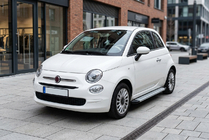 Fiat 500/500L 2013-2022 гг. Боковые Подножки Maya V2 (2 шт., Алюминий) фото 1