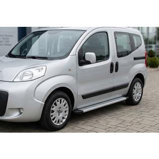 Боковые Подножки Maya V2 (2 шт., Алюминий) Fiat Fiorino/Qubo 2008-2024 гг. фото 1