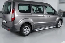 Ford Connect 2014-2021 гг. Боковые Подножки Maya V2 (2 шт., Алюминий) фото 1