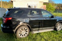 Ford Explorer 2011-2019 гг. Боковые Подножки Maya V2 (2 шт., Алюминий) фото 2