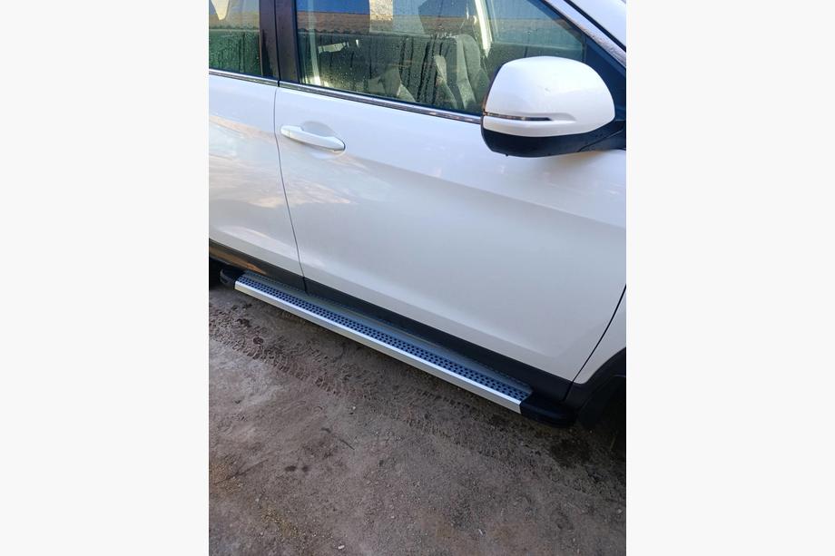 Honda CRV 2012-2016 гг. Боковые Подножки Maya V2 (2 шт., Алюминий) Image