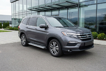 Honda Pilot 2015-2022 гг. Боковые Подножки Maya V2 (2 шт., Алюминий) фото 1