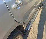 Hyundai Santa Fe 2 2006-2012 гг. Боковые Подножки Maya V2 (2 шт., Алюминий) фото 1