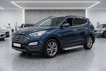 Hyundai Santa Fe 3 2012-2018 гг. Боковые Подножки Maya V2 (2 шт., Алюминий) фото 1