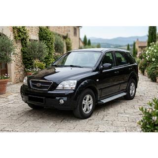 Боковые Подножки Maya V2 (2 шт., Алюминий) Kia Sorento I BL 2002-2009 гг. фото 1