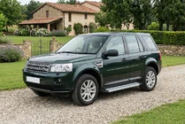 Land Rover Freelander II 2006–2014 гг. Боковые Подножки Maya V2 (2 шт., Алюминий) фото 1