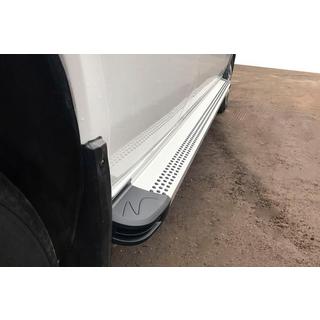 Боковые Подножки Maya V2 (2 шт., Алюминий) Mercedes Sprinter W901/902/903/904/905 1995–2006 гг. фото 1