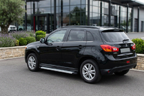 Mitsubishi ASX 2010-2023 гг. Боковые Подножки Maya V2 (2 шт., Алюминий) фото 1