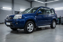 Nissan X-trail T30 2002-2007 гг. Боковые Подножки Maya V2 (2 шт., Алюминий) фото 1