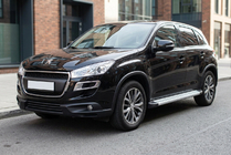 Peugeot 4008 2012-2017 гг. Боковые Подножки Maya V2 (2 шт., Алюминий) фото 1