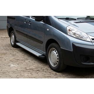 Боковые Подножки Maya V2 (2 шт., Алюминий) Peugeot Expert 2007-2016 гг. фото 1