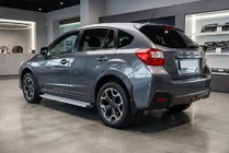Subaru XV 2011-2017 гг. Боковые Подножки Maya V2 (2 шт., Алюминий) фото 1