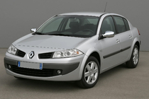 Renault Megane II 2004-2009 гг. Накладки на Зеркала (2 шт., пластик) фото 2