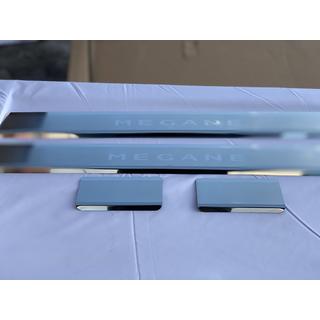 Накладки на Пороги Nataniko (4 шт., Нержавейка) Renault Megane III 2009-2016 гг. фото 4