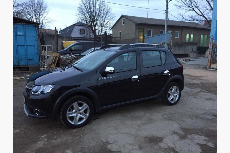 Renault Sandero 2013-2022 гг. Хромированные Накладки на Ручки (4 шт., Нержавейка) Фото 3