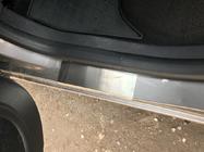 Renault Scenic/Grand 2009-2016 гг. Накладки на Пороги Nataniko (4 шт., Нержавейка) фото 5
