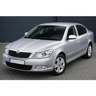 Накладки на Зеркала (2 шт., Нержавейка) Skoda Octavia II A5 2006-2010 гг. фото 1