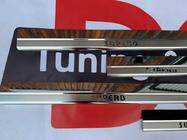 Skoda Superb 2001-2009 гг. Накладки на Пороги Nataniko (4 шт., Нержавейка) фото 3