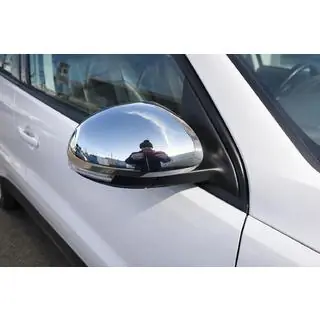 Накладки на Зеркала (2 шт., Нержавейка) Skoda Yeti 2009-2017 гг. фото 1