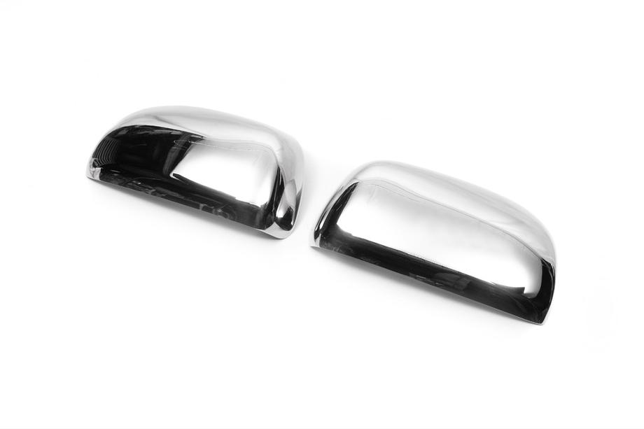 Toyota Rav 4 2006-2013 гг. Хромированные Накладки на Зеркала (2 шт.) Libao - Хромированный пластик Фото 2
