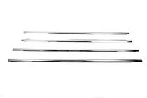 Наружные молдинги окон нержавейка (4 шт) фото 3