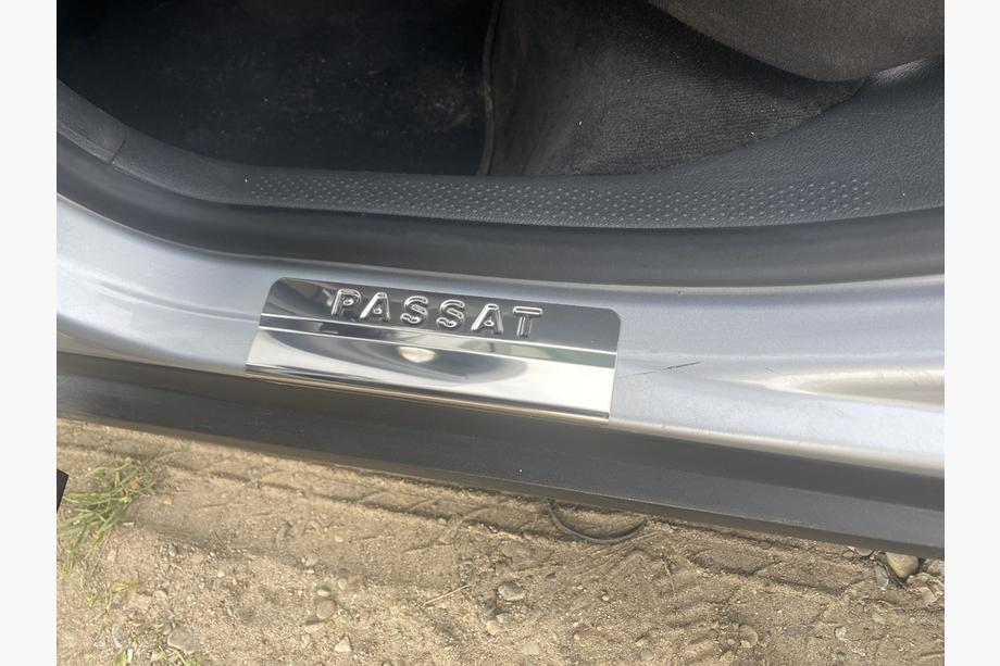 Volkswagen Passat B5 1997-2005 гг. Накладки на пороги OmsaLine (4 шт, нержавейка) Фото 6