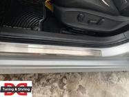 Volkswagen Passat B7 2012-2015 гг. Накладки на пороги Nataniko (4 шт., нержавейка) фото 4