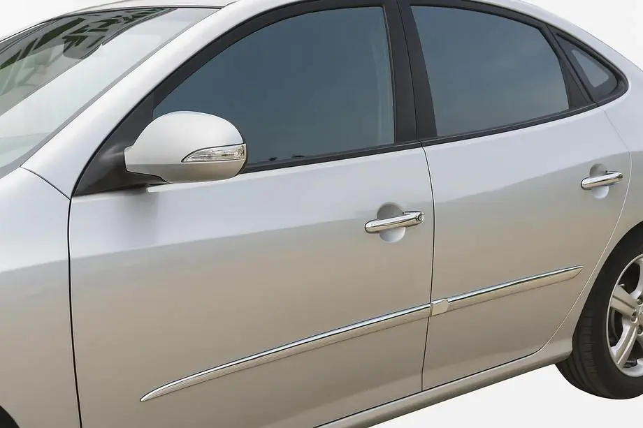 Hyundai Elantra (HD) 2006-2011 гг. Хромированные Накладки на Ручки (4 шт., Нержавейка) Фото 1