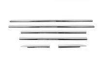 Наружные молдинги окон нержавейка (4 шт) фото 3